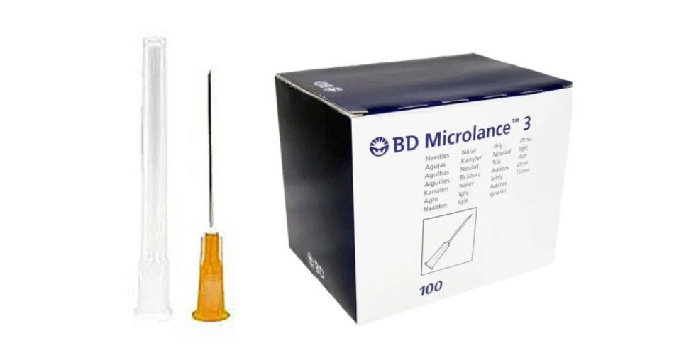 BD Microlance 3 Needle 25G x 25mm Pack of 100