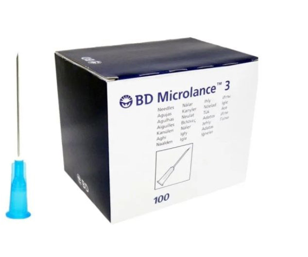 BD Microlance 3 Needle 23G x 30mm Pack of 100